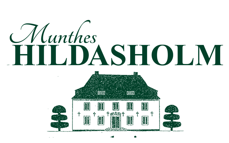 Hem 1 logga med huset hildasholm gron